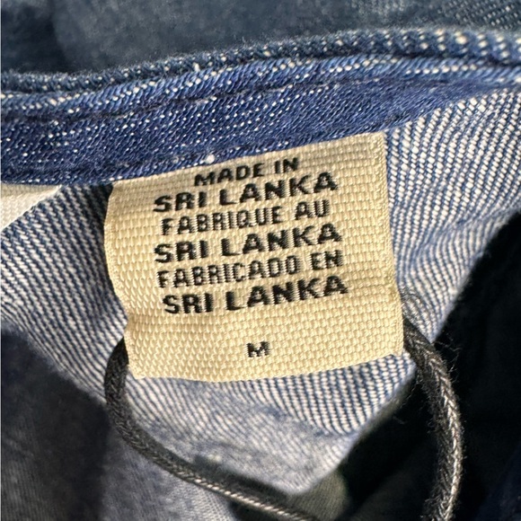 Levi's Kaede Linen Cotton Blend Romper Size Medium NWT - Picture 8 of 11